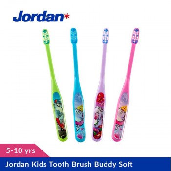 Jordan Kids Tooth Brush Buddy Super Soft, (5 - 10 yrs)
